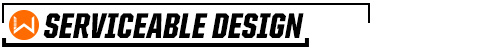 Serviceable Design