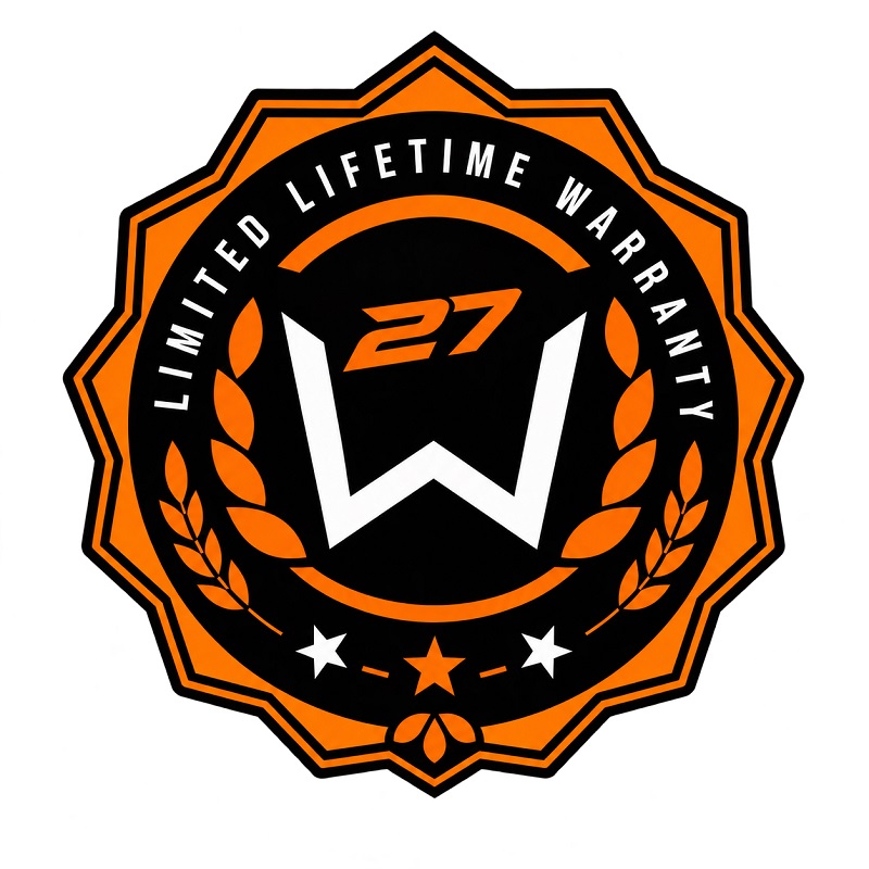 27WON Lifetime Warranty