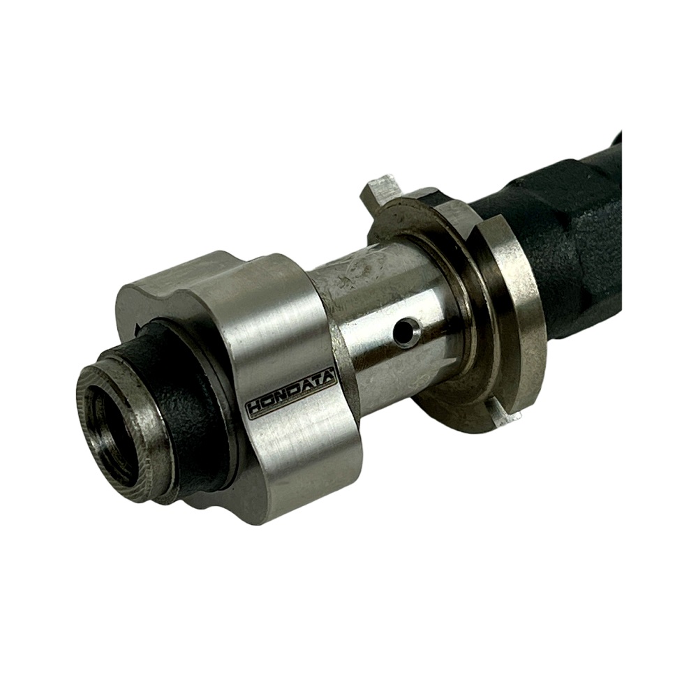 Achieve up to 39% more flow at your stock OEM Honda high pressure fuel pump with the included Hondata Camshaft
