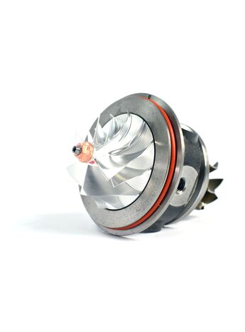 A new performance Center Housing Rotating Assembly (CHRA) is used to allow the use of larger bearings and higher cooling capacity