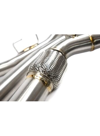 100% full T304 stainless steel from end to end