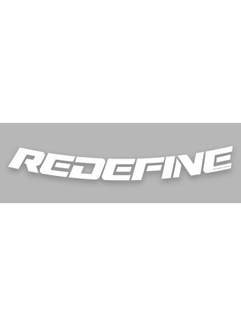 White Vinyl Decal