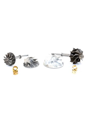 Larger Turbine & Compressor Wheels allow the W1 Turbo to perform higher in the RPM ranges and flow more air
