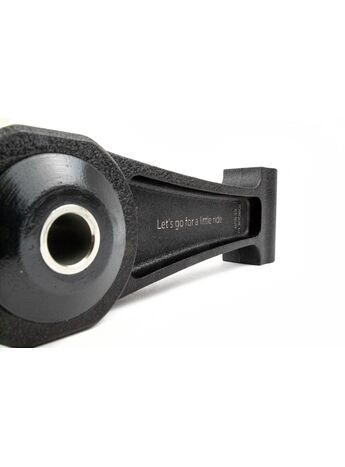 (Street) Textured powder coat black for a stealth look