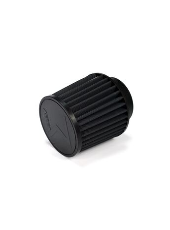 A reinforced Dryflow Air Filter is used for superior flow and filtration performance.
