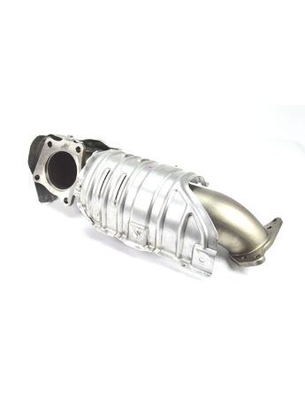 Heat Management is Key to Performance.  The 27WON Downpipe retains all factory heat shields