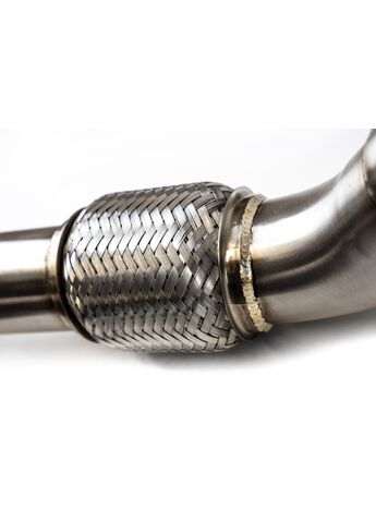 Hybrid Flex Section to allow the required movement in the exhaust system
