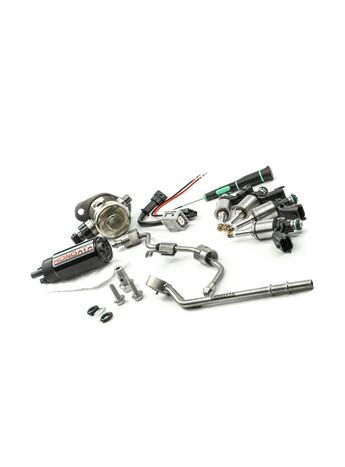 A 100% plug-and-play fuel system upgrade from Hondata designed specifically for the 2017+ Honda Civic Type R