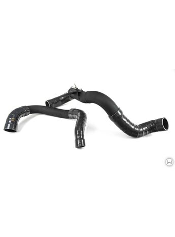 Black Powder coated piping for a durable finish that lasts