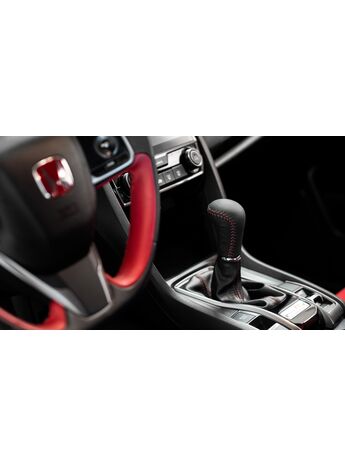 The Redline Red stitch design really brings the red accents together in the FK8 Civic Type R