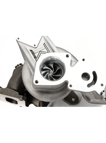 8+0 Point milled compressor wheel allows more air to be moved for a given boost pressure