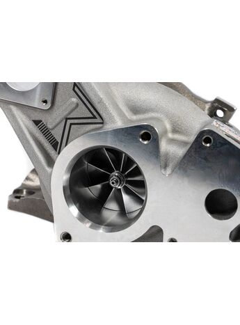 Careful consideration and sizing of both turbine and compressor wheels has lead to the Kuro+ having more mid-range and top end power potential without sacrificing fast spool characteristics