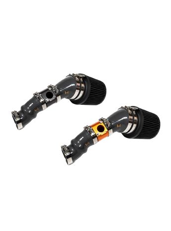 Our Short Ram Intake is available in 2 awesome color options, Black or Orange
