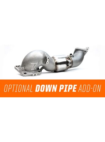For the biggest gains, add our 27WON downpipe into your exhaust package