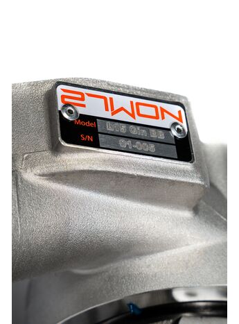 Each turbocharger from 27WON is personalized and individually numbered so you know your're getting a part that's been tested and ready to perform