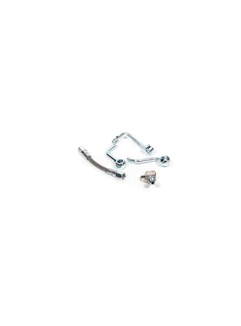 Stainless lines and fittings in this kit ensure reliable performance over thousands of miles