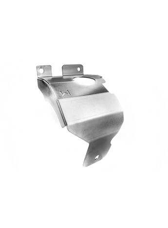 New T304 Stainless Steel heat shield is included with all W3 turbos