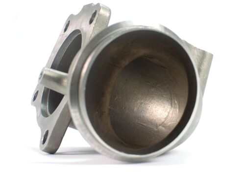 Market leading 3.125” bellmouth downpipe provides ample volume for hot exhaust gases to exit the turbo