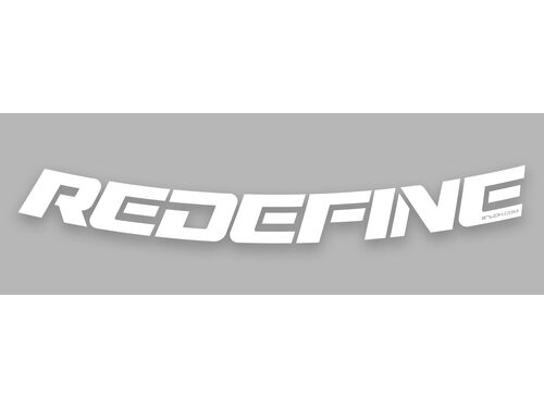 White Vinyl Decal