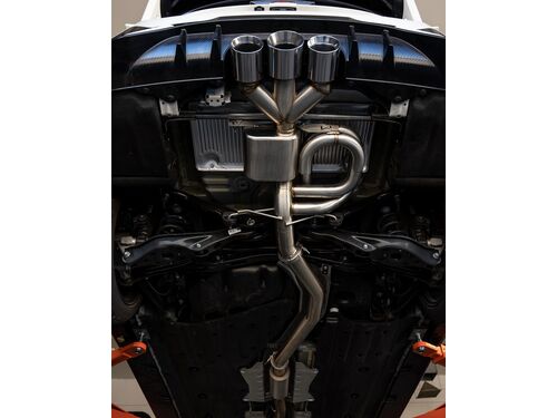3” from end to end, no step downs. Even comes with a front-pipe