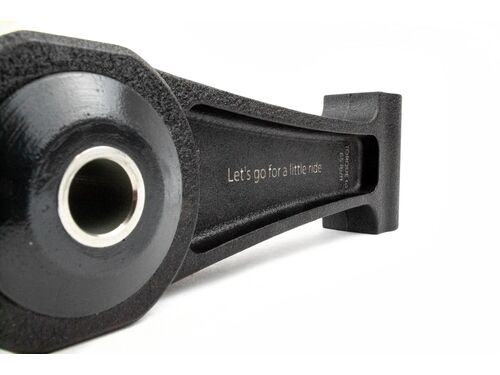 (Street) Textured powder coat black for a stealth look