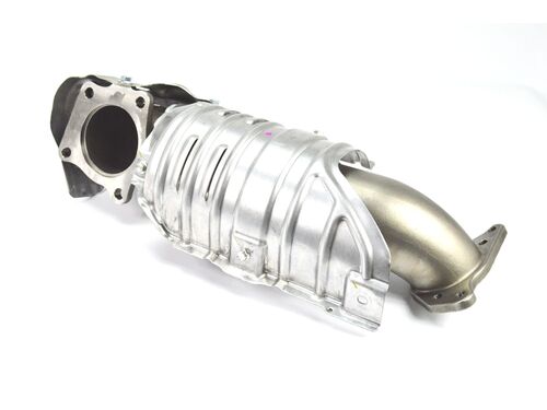 Heat Management is Key to Performance.  The 27WON Downpipe retains all factory heat shields