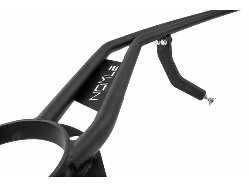 Optional master cylinder brake brace to increase pedal feel