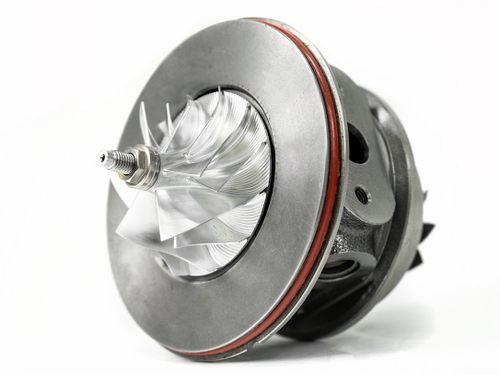 A new custom TD04.5 hybrid journal bearing CHRA is the heart of the W2