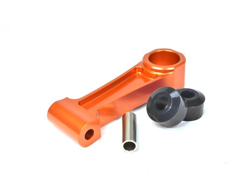 Stainless steel sleeve is used inside the polyurethane pucks for superior corrosion resistance and strength