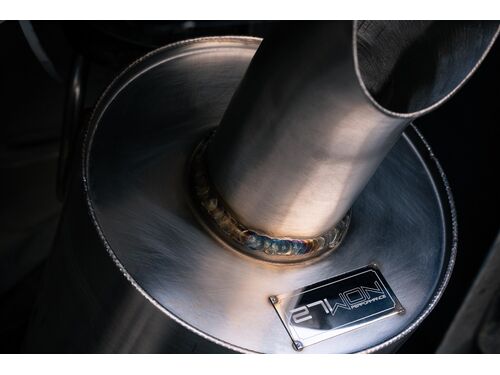 Don't forget to show off your new exhaust by popping up to your next meet with 27WON proudly displayed on your rear mufflers