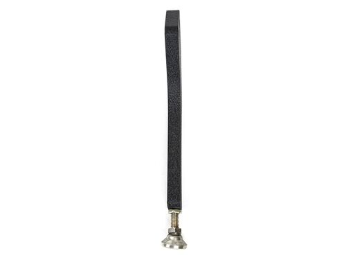Easy adjustment for a perfect fit with the zinc-plated stopper foot