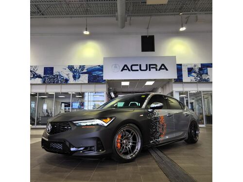 2023 Acura Integra with Orange Big Brake Kit