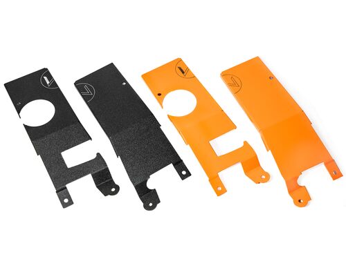 Choose between wrinkle black or signature orange finish