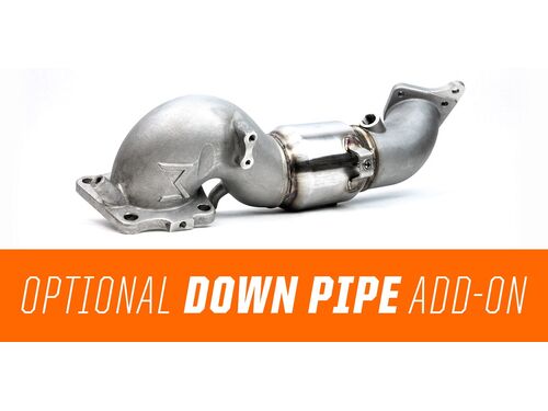 For the biggest gains, add our 27WON downpipe into your exhaust package