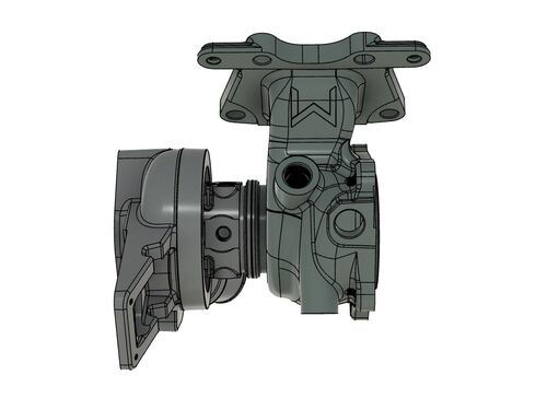 The design of the 27WON "GIN" turbo started brand new from scratch with CAD models. Every component of the turbocharger was considered during the design stage to achieve max performance points