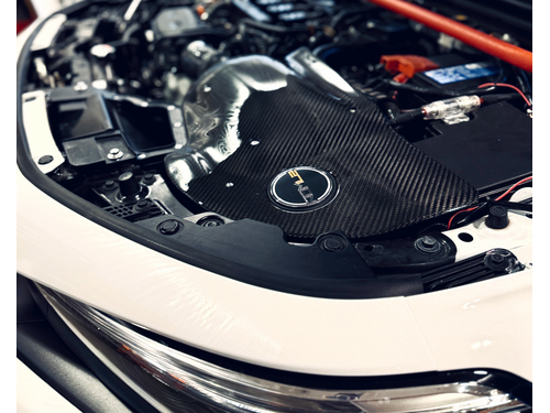 Opt for a Carbon lid to really set off the look underneath your hood
