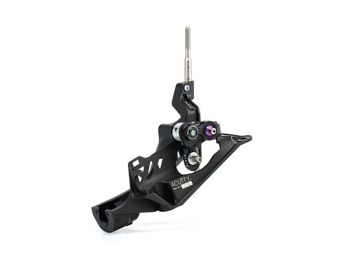 ACUITY adjustable Civic and Integra shifter angled view