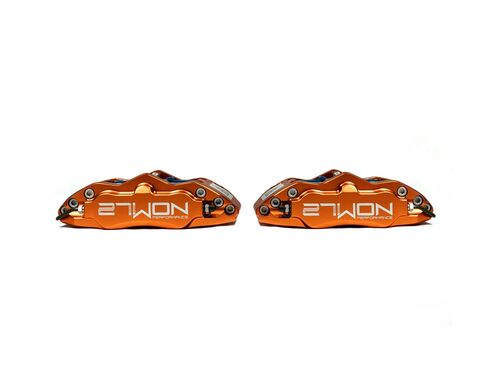 4 piston design provides more direct and confidence-inspiring brake response
