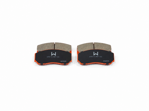 Replace brake pads below 4mm of depth