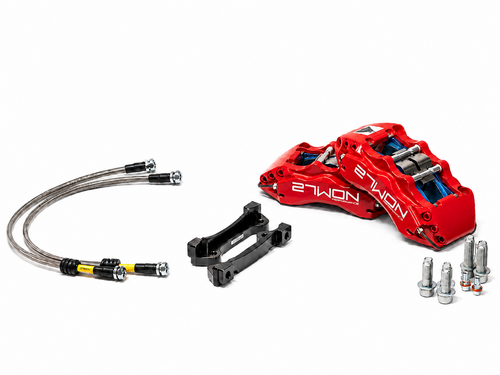 Opt for our base kit without rotors for a budget friendly but sizeable upgrade from the factory setup