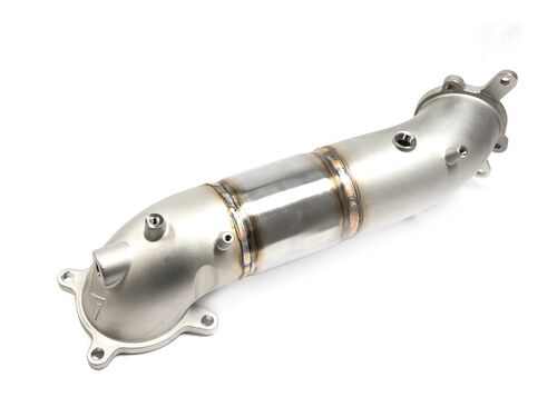 A complete downpipe package with all of the hardware needed for a quick seamless installation on your 2017+ Honda Civic Type R