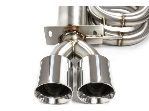 Front-pipe back exhaust system for the 2017+ Honda Civic Hatchback Sport