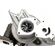 8+0 Point milled compressor wheel allows more air to be moved for a given boost pressure