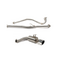 A full T304 Stainless Steel Performance Frontpipe Back Exhaust