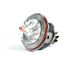 A new performance Center Housing Rotating Assembly (CHRA) is used to allow the use of larger bearings and higher cooling capacity