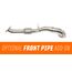 Located after your down-pipe our optional front-pipe will help finish off your system