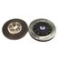 Increased diameter and thickness improve thermal capacity and braking performance vs the SI OEM brake rotors