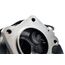 An enlarged wastegate bore and D5S material ensure longevity and manage heat better