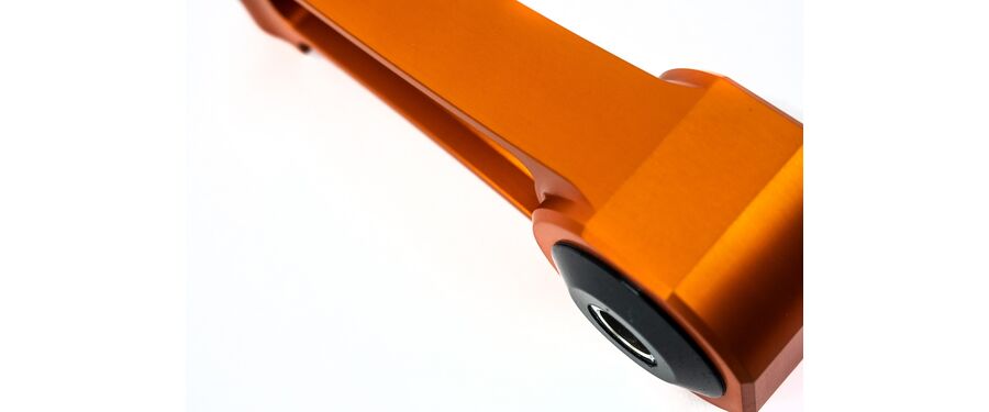 Check out our Orange anodize finish on our Billet mounts