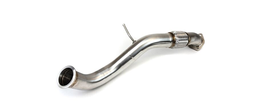 Front pipe included for a full cat-back system